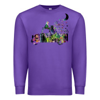 Purple hocus pocus car Premium Sweatshirt - artisFamous