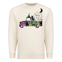 Sandshell hocus pocus car Premium Sweatshirt - artisFamous