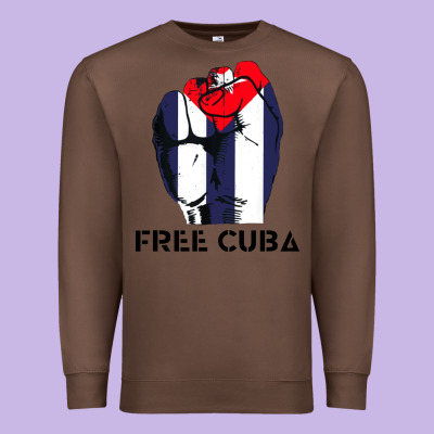 Free Cuba Premium Sweatshirt Designed By Artisfamous