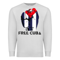 Dove Grey free cuba Premium Sweatshirt - artisFamous