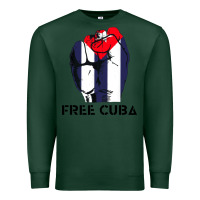 Sports Green free cuba Premium Sweatshirt - artisFamous