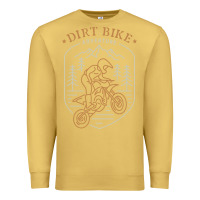 Antique Gold dirt bike 1a Premium Sweatshirt - artisFamous