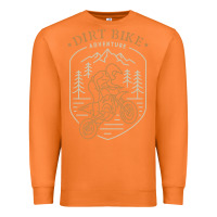 Carrot dirt bike 1a Premium Sweatshirt - artisFamous