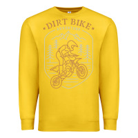 Lemon dirt bike 1a Premium Sweatshirt - artisFamous