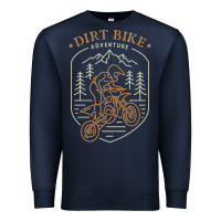 Navy dirt bike 1a Premium Sweatshirt - artisFamous