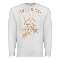 Oatmeal Heather dirt bike 1a Premium Sweatshirt - artisFamous