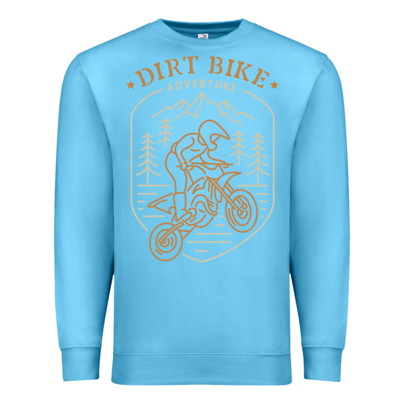 Dirt Bike 1a Premium Sweatshirt by artisFamous | Teevron