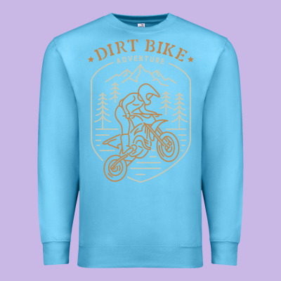Dirt Bike 1a Premium Sweatshirt Designed By Artisfamous