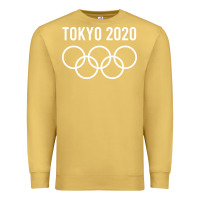 Antique Gold OLYMPIC TOKYO 2020 Premium Sweatshirt - artisFamous