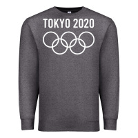Charcoal Heather OLYMPIC TOKYO 2020 Premium Sweatshirt - artisFamous