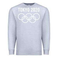 Heather Grey OLYMPIC TOKYO 2020 Premium Sweatshirt - artisFamous