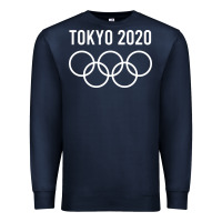Navy OLYMPIC TOKYO 2020 Premium Sweatshirt - artisFamous