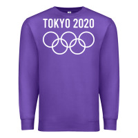 Purple OLYMPIC TOKYO 2020 Premium Sweatshirt - artisFamous