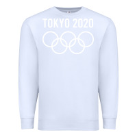 White OLYMPIC TOKYO 2020 Premium Sweatshirt - artisFamous