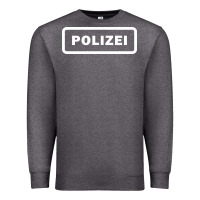 Charcoal Heather polizei Premium Sweatshirt - artisFamous