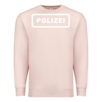 Pale Pink polizei Premium Sweatshirt - artisFamous