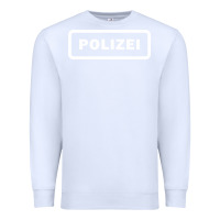 White polizei Premium Sweatshirt - artisFamous