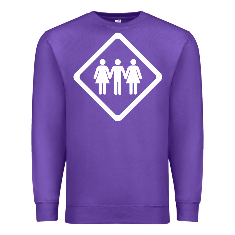 Threesome Premium Sweatshirt by artisFamous | Teevron