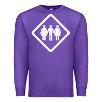 Purple threesome Premium Sweatshirt - artisFamous