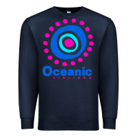 Navy lost oceanic airlines Premium Sweatshirt - artisFamous