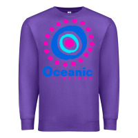 Purple lost oceanic airlines Premium Sweatshirt - artisFamous