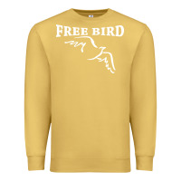 Antique Gold lynyrd skynard free bird ronnie van zant Premium Sweatshirt - artisFamous