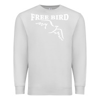 Dove Grey lynyrd skynard free bird ronnie van zant Premium Sweatshirt - artisFamous