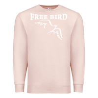 Pale Pink lynyrd skynard free bird ronnie van zant Premium Sweatshirt - artisFamous