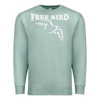 Seafoam lynyrd skynard free bird ronnie van zant Premium Sweatshirt - artisFamous