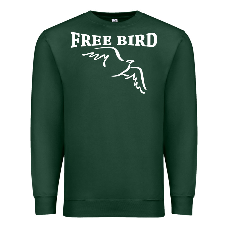 Lynyrd Skynard Free Bird Ronnie Van Zant Premium Sweatshirt by artisFamous | Teevron