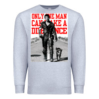 Heather Grey mad max 2 the road warrior Premium Sweatshirt - artisFamous