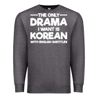 Charcoal Heather korean drama k drama korean Premium Sweatshirt - artisFamous