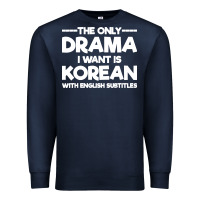 Navy korean drama k drama korean Premium Sweatshirt - artisFamous