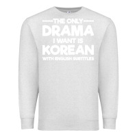 Oatmeal Heather korean drama k drama korean Premium Sweatshirt - artisFamous