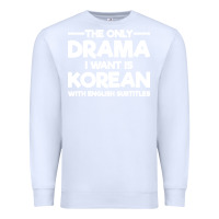 White korean drama k drama korean Premium Sweatshirt - artisFamous