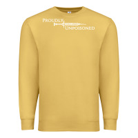 Antique Gold proudly unpoisoned Premium Sweatshirt - artisFamous
