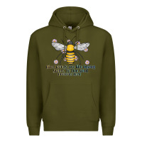 Army Green Kinda Words Are Like Honey Sweet To The Soul Premium Hoodie - CowhideDigitalArt