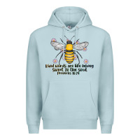 Blue Mist Kinda Words Are Like Honey Sweet To The Soul Premium Hoodie - CowhideDigitalArt