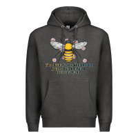 Charcoal Heather Kinda Words Are Like Honey Sweet To The Soul Premium Hoodie - CowhideDigitalArt