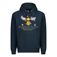 Navy Kinda Words Are Like Honey Sweet To The Soul Premium Hoodie - CowhideDigitalArt
