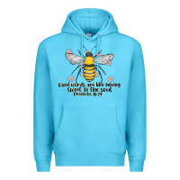 Ocean Blue Kinda Words Are Like Honey Sweet To The Soul Premium Hoodie - CowhideDigitalArt