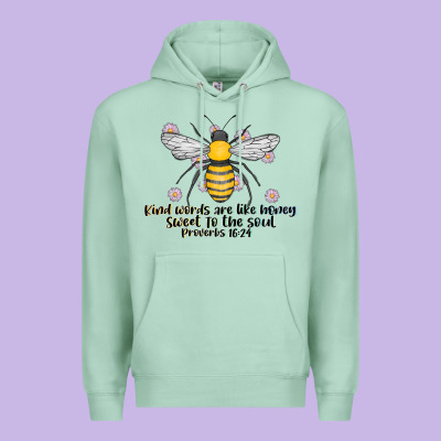Kinda Words Are Like Honey Sweet To The Soul Premium Hoodie Designed By Cowhidedigitalart