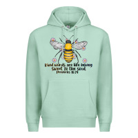 Seafoam Kinda Words Are Like Honey Sweet To The Soul Premium Hoodie - CowhideDigitalArt