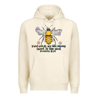 Tofu Kinda Words Are Like Honey Sweet To The Soul Premium Hoodie - CowhideDigitalArt