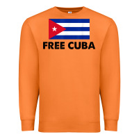 Carrot free cuba  sos cuba cuba pride nuestra cuba Premium Sweatshirt - artisFamous