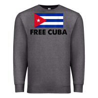 Charcoal Heather free cuba  sos cuba cuba pride nuestra cuba Premium Sweatshirt - artisFamous