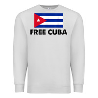 Dove Grey free cuba  sos cuba cuba pride nuestra cuba Premium Sweatshirt - artisFamous