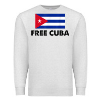 Oatmeal Heather free cuba  sos cuba cuba pride nuestra cuba Premium Sweatshirt - artisFamous