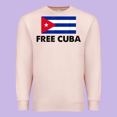 Free Cuba  Sos Cuba Cuba Pride Nuestra Cuba Premium Sweatshirt Designed By Artisfamous