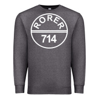 Charcoal Heather rorer 714 Premium Sweatshirt - artisFamous